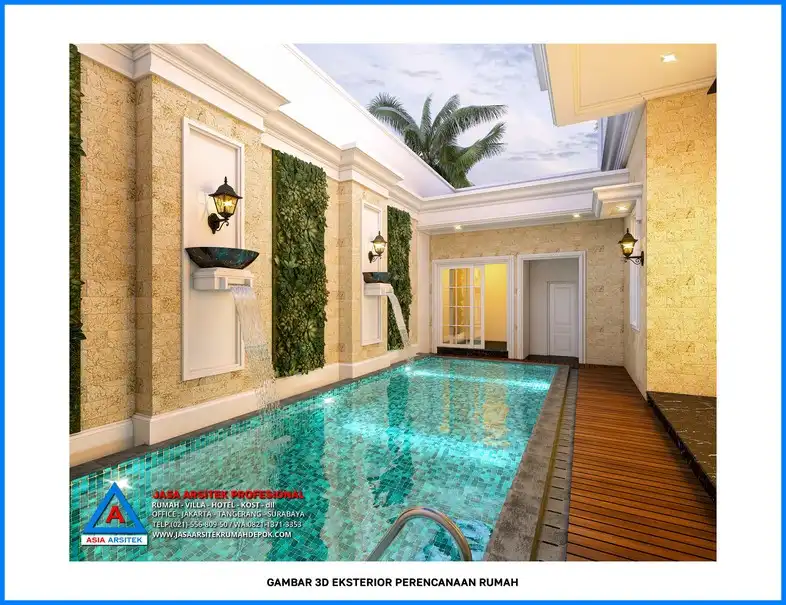 kolam renang Rekomendasi Kontraktor Rumah Terbaik di Depok Bekasi Tangerang, kontraktor rumah, jasa kontraktor, jasa kontraktor rumah, kontraktor bangun rumah, kontraktor rumah mewah, kontraktor bangunan, jasa kontraktor bangunan, kontraktor perumahan