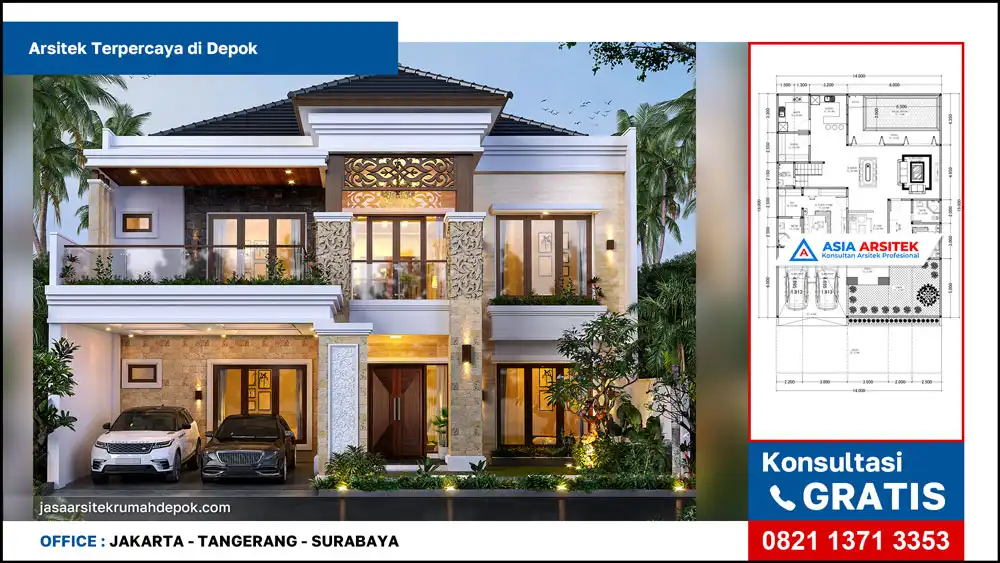 cover oleh Arsitek Terpercaya di Depok, jasa arsitek rumah depok, jasa desain rumah depok, jasa gambar rumah depok