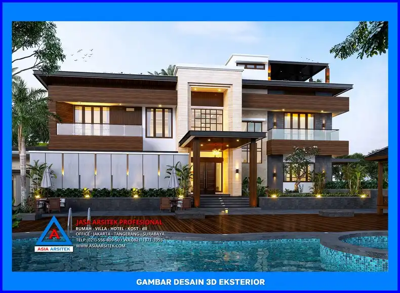 kolam renang oleh Jasa Arsitek Berpengalaman di Depok, jasa arsitek rumah depok, jasa desain rumah depok, jasa gambar rumah depok