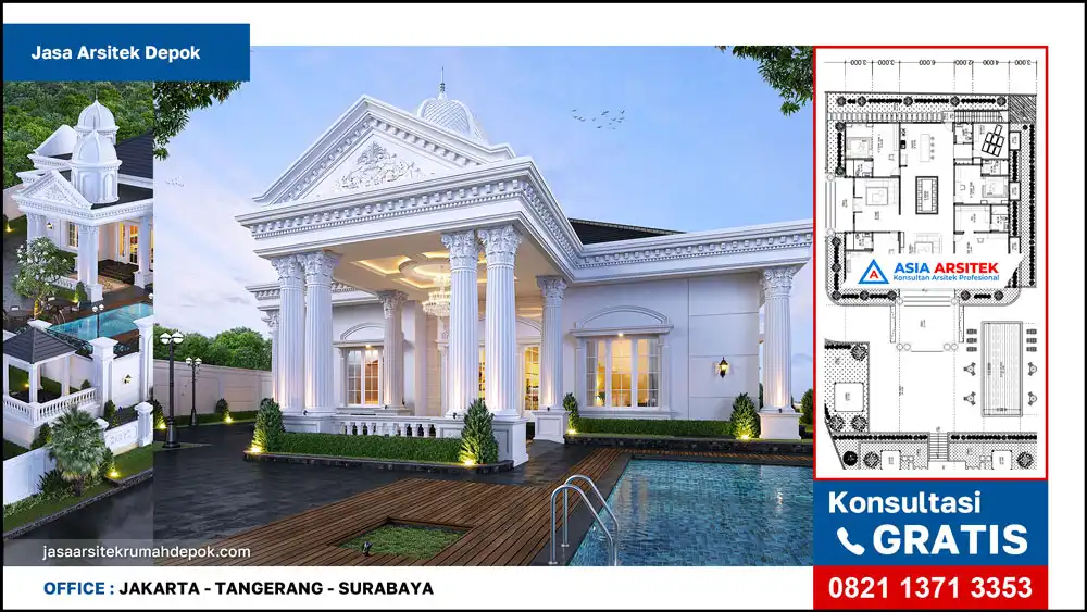 cover Jasa Arsitek Depok, jasa desain rumah depok, jasa gambar rumah depok
