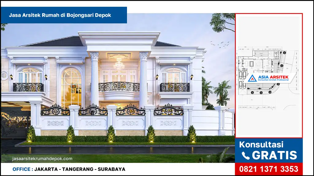 Jasa Arsitek Rumah di Bojongsari Depok, jasa desain rumah depok, jasa desain rumah gratis, jasa arsitek rumah, jasa arsitek rumah depok, jasa desain depok