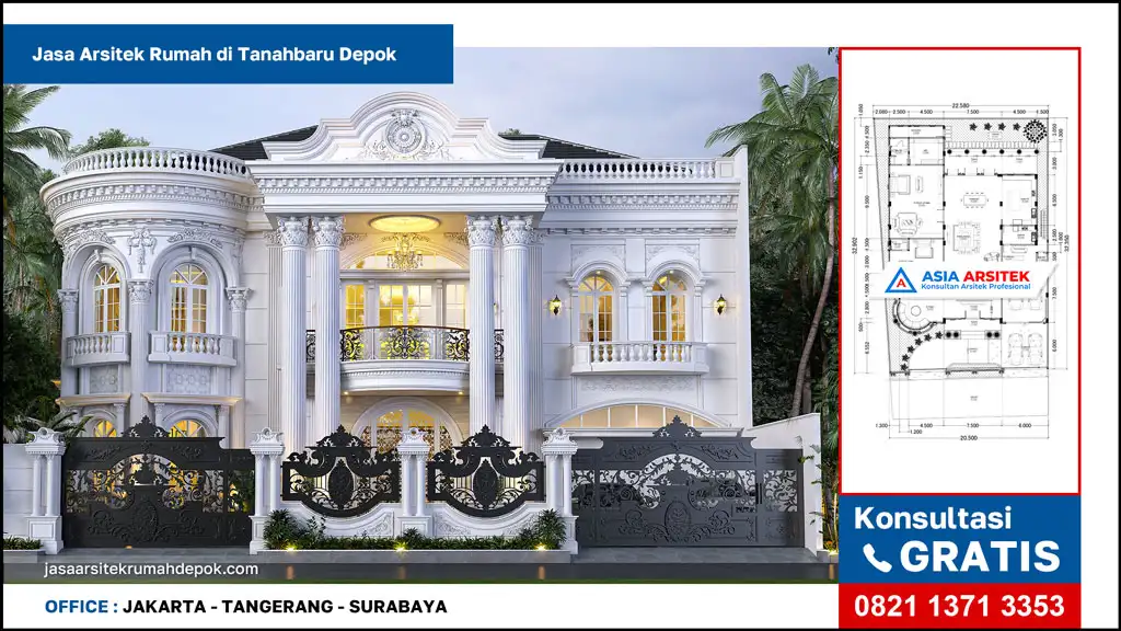 gambar unggulan untuk Jasa Arsitek Rumah di Tanah Baru Depok