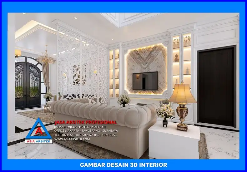 ruang keluarga oleh Jasa Arsitek Terbaik di Depok, jasa arsitek rumah depok, jasa desain rumah depok, jasa gambar rumah depok