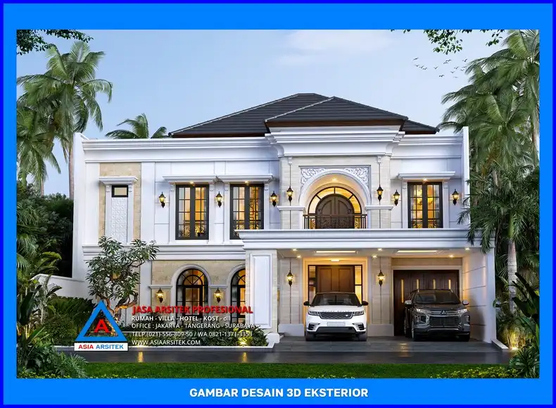 fasad rumah oleh Jasa Desain Interior Rumah di Depok, jasa arsitek rumah depok, jasa desain rumah depok, jasa gambar rumah depok