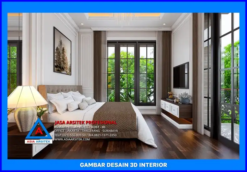 kamar tidur oleh Jasa Desain Rumah Berkualitas di Depok, jasa arsitek rumah depok, jasa desain rumah depok, jasa gambar rumah depok