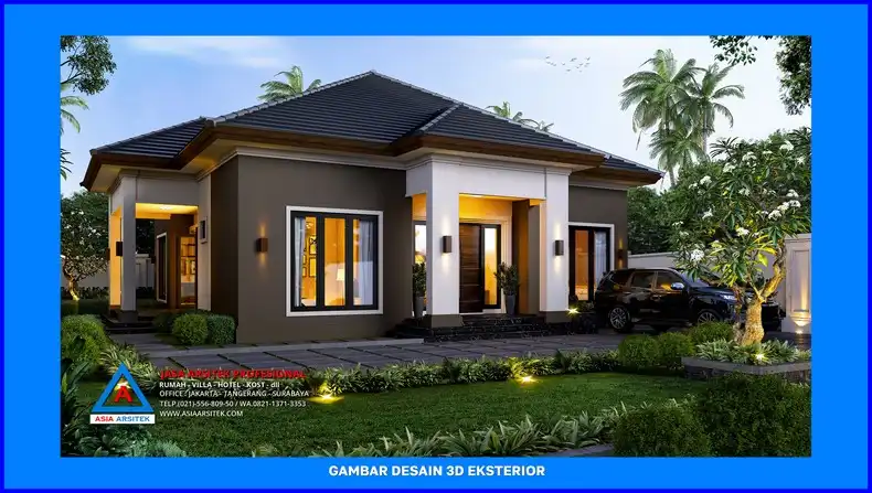 fasad rumah oleh Jasa Desain Rumah Murah di Depok, jasa arsitek rumah depok, jasa desain rumah depok, jasa gambar rumah depok