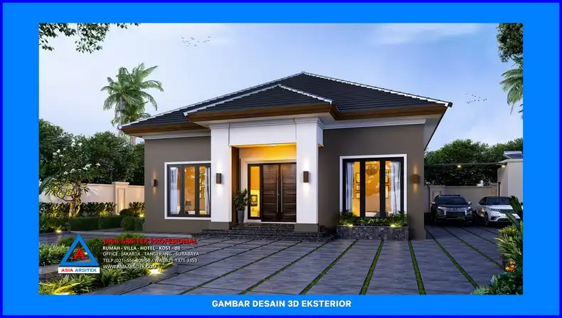 teras rumah oleh Jasa Desain Rumah Murah di Depok, jasa arsitek rumah depok, jasa desain rumah depok, jasa gambar rumah depok