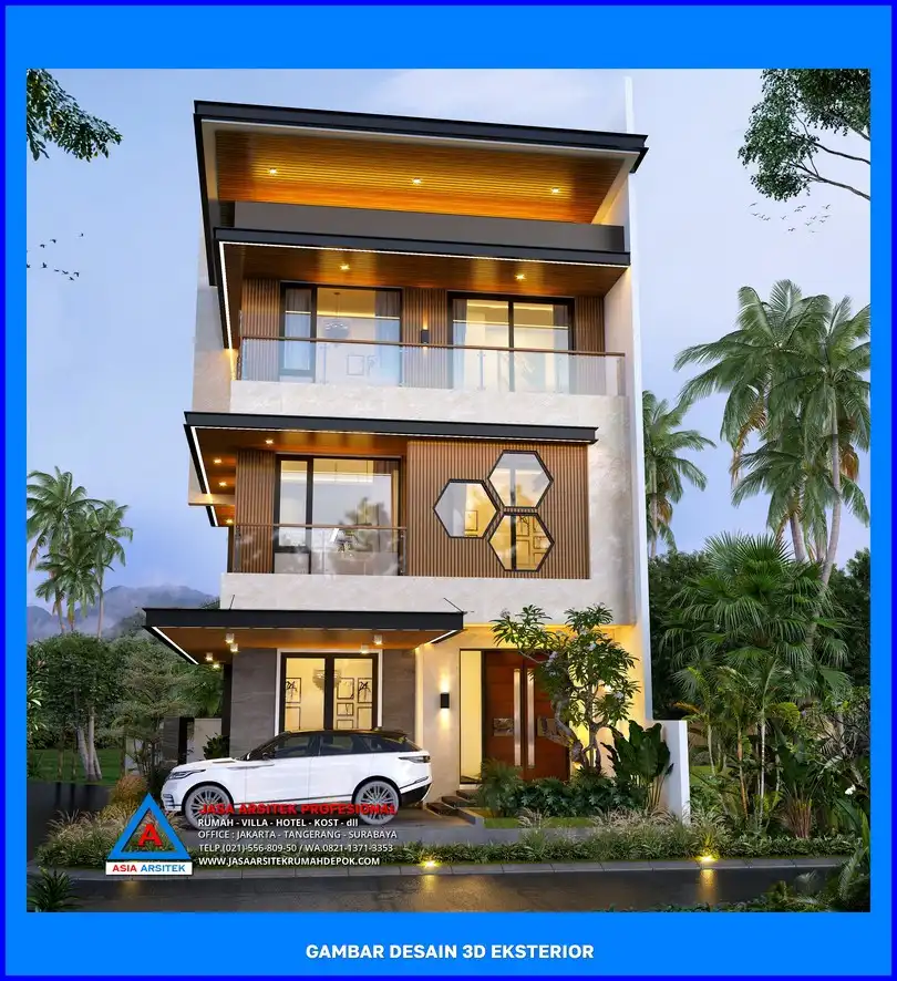 tanpa pagar oleh Jasa Desain Rumah di Cimpaeun Depok, jasa arsitek rumah depok, jasa desain rumah depok, jasa gambar rumah depok