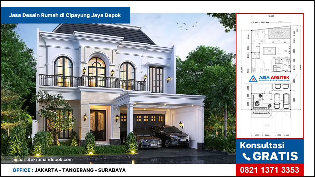 gambar unggulan untuk Jasa Desain Rumah di Cipayung Jaya Depok