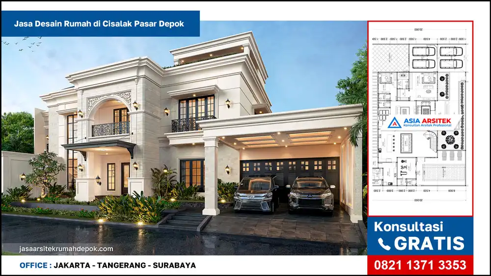 cover oleh Jasa Desain Rumah di Cisalak Pasar Depok, jasa arsitek rumah depok, jasa desain rumah depok, jasa gambar rumah depok
