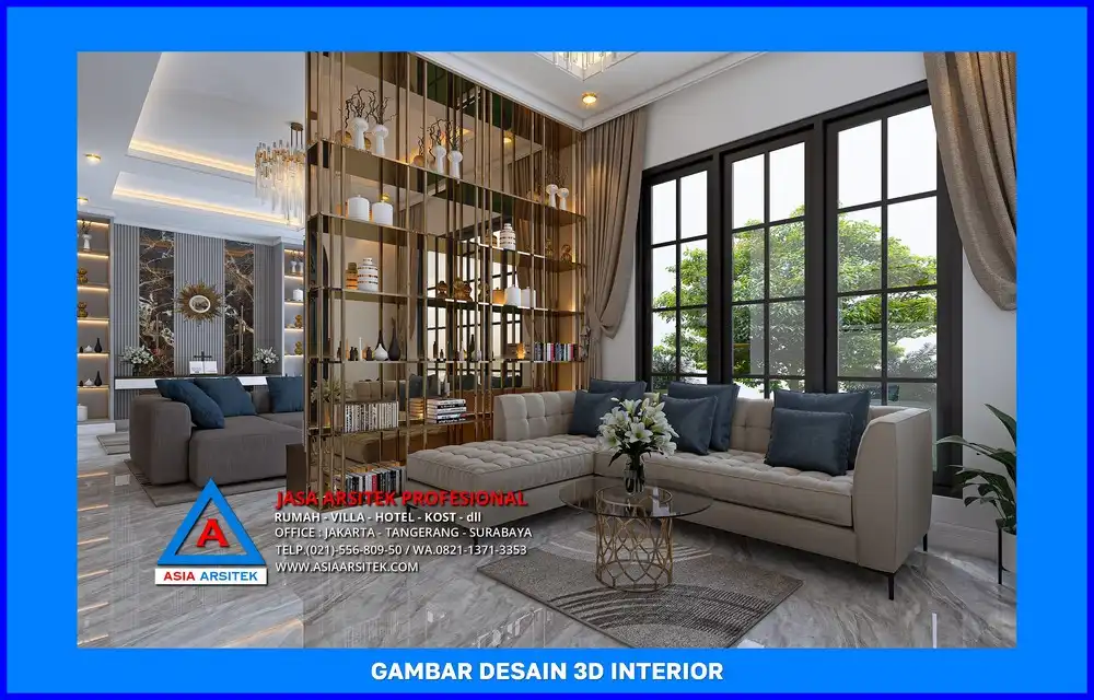 ruang tamu oleh Jasa Desain Rumah di Grogol Depok, jasa arsitek rumah depok, jasa desain rumah depok, jasa gambar rumah depok