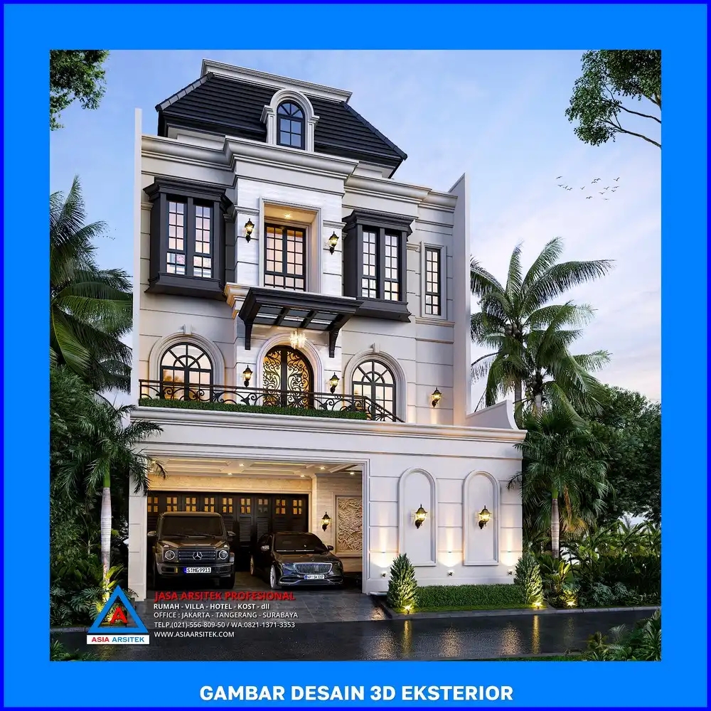 fasad oleh Jasa Desain Rumah di Krukut Depok, jasa arsitek rumah depok, jasa desain rumah depok, jasa gambar rumah depok