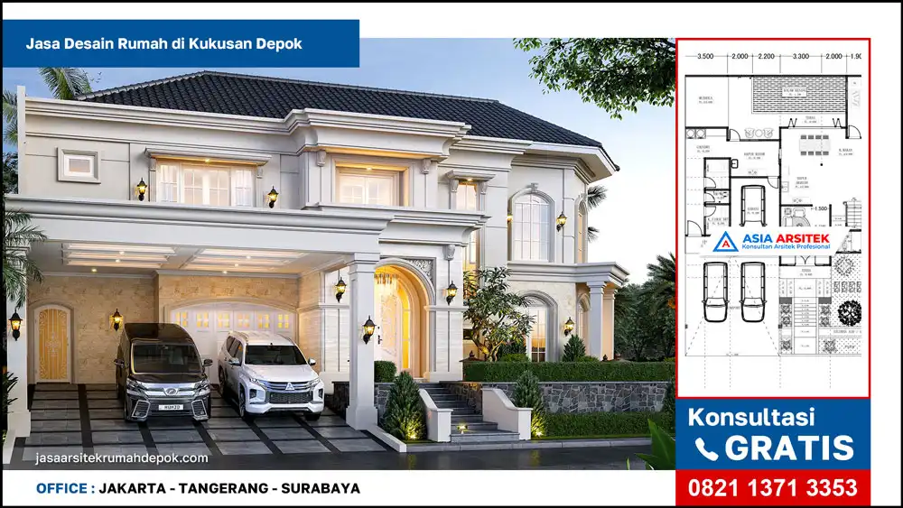 cover oleh Jasa Desain Rumah di Kukusan Depok, jasa arsitek rumah depok, jasa desain rumah depok, jasa gambar rumah depok