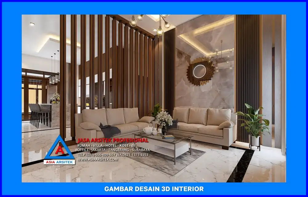 ruang keluarga oleh Jasa Desain Rumah di Leuwinanggung Depok, jasa arsitek rumah depok, jasa desain rumah depok, jasa gambar rumah depok