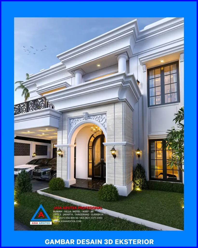 teras oleh Jasa Desain Rumah di Limo Depok, jasa arsitek rumah depok, jasa desain rumah depok, jasa gambar rumah depok