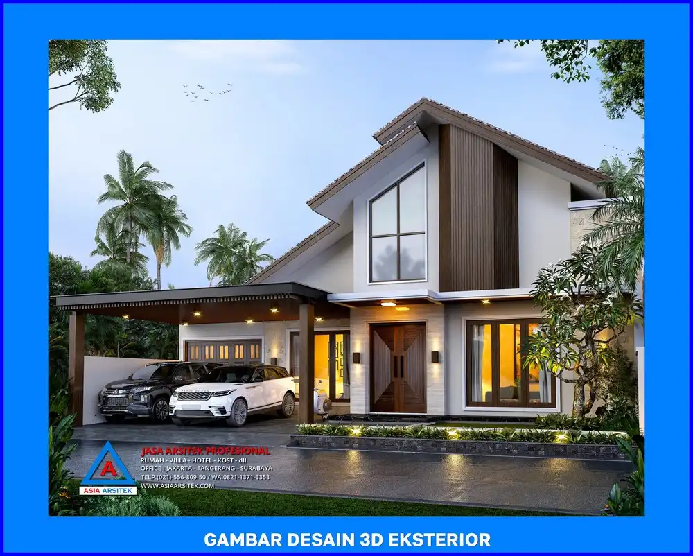 fasad oleh Jasa Desain Rumah di Meruyung Depok, jasa arsitek rumah depok, jasa desain rumah depok, jasa gambar rumah depok