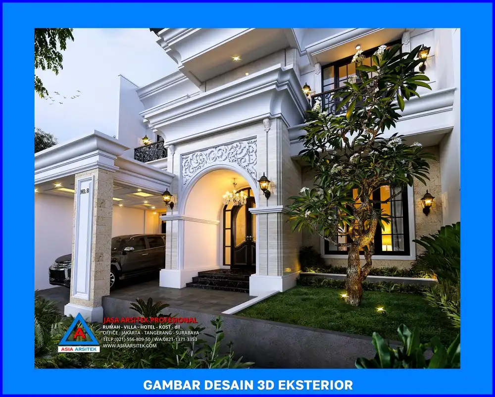 teras oleh Jasa Desain Rumah di Pancoran Mas Depok, jasa arsitek rumah depok, jasa desain rumah depok, jasa gambar rumah depok