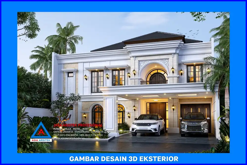 fasad oleh Jasa Desain Rumah di Pangkalan Jati Depok, jasa arsitek rumah depok, jasa desain rumah depok, jasa gambar rumah depok