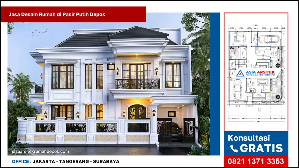 cover oleh Jasa Desain Rumah di Pasir Putih Depok, jasa arsitek rumah depok, jasa desain rumah depok, jasa gambar rumah depok