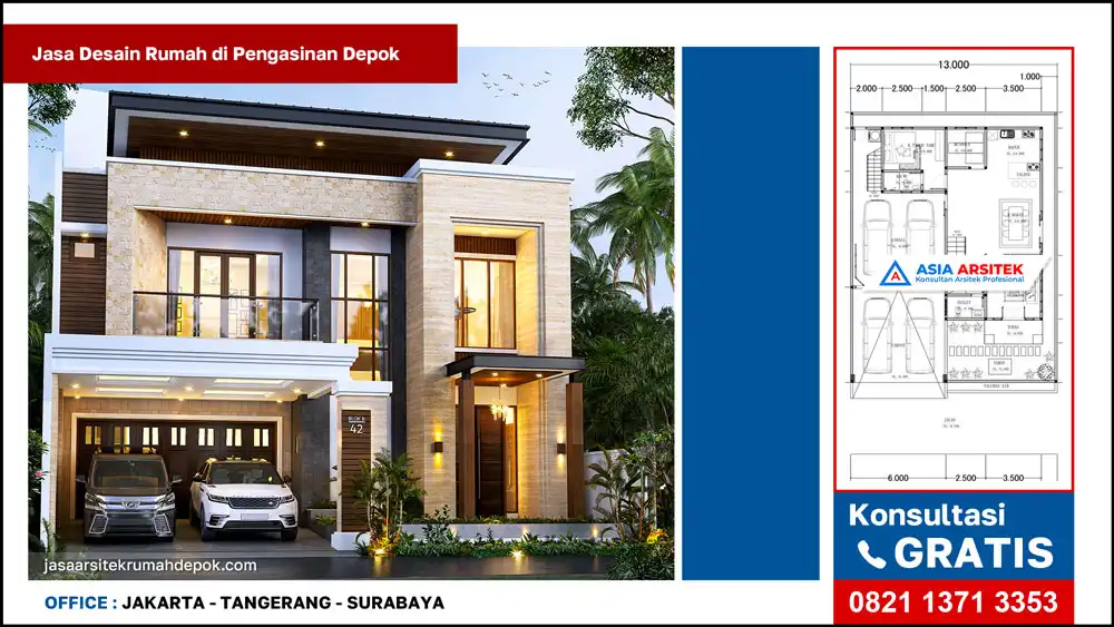 cover oleh Jasa Desain Rumah di Pengasinan Depok, jasa arsitek rumah depok, jasa desain rumah depok, jasa gambar rumah depok
