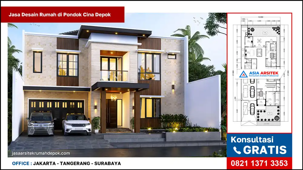 cover oleh Jasa Desain Rumah di Pondok Cina Depok, jasa arsitek rumah depok, jasa desain rumah depok, jasa gambar rumah depok