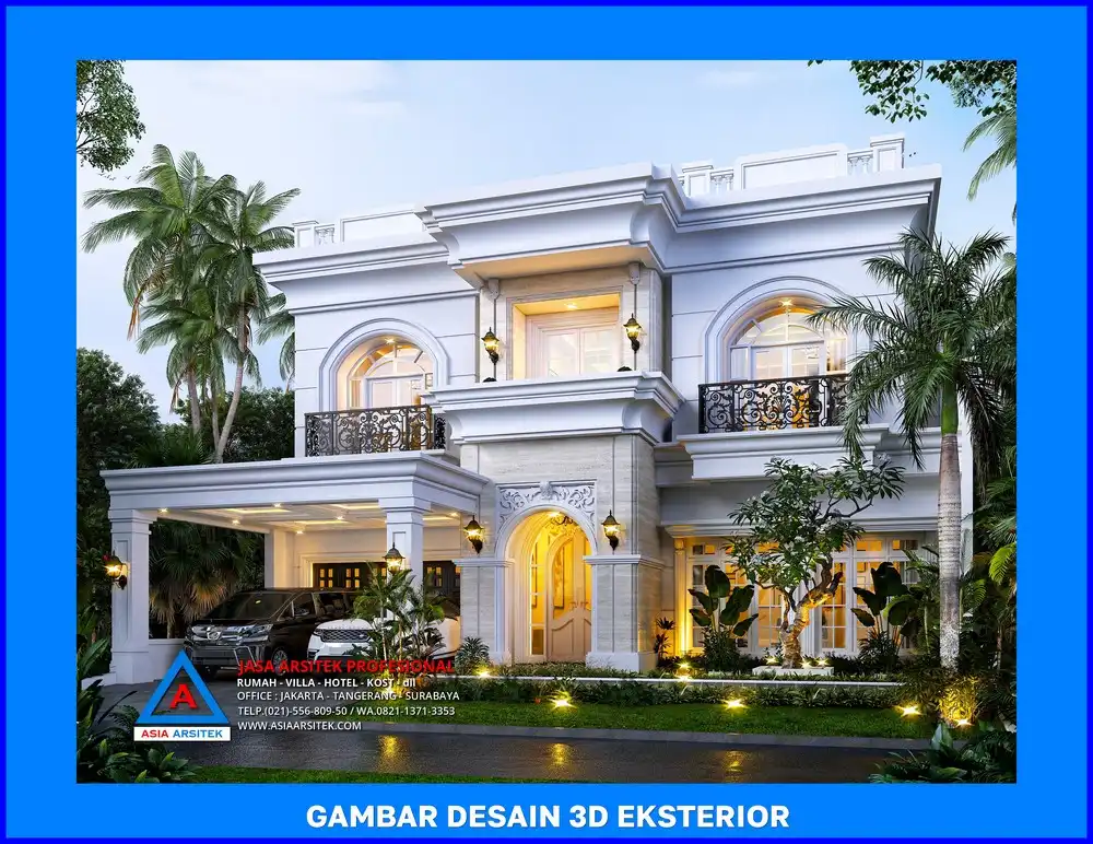 fasad oleh Jasa Desain Rumah di Pondok Jaya Depok, jasa arsitek rumah depok, jasa desain rumah depok, jasa gambar rumah depok