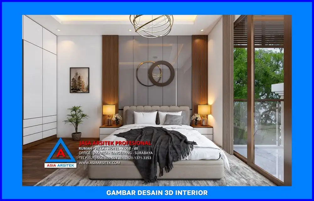 kamar tidur oleh Jasa Desain Rumah di Pondok Petir Depok, jasa arsitek rumah depok, jasa desain rumah depok, jasa gambar rumah depok