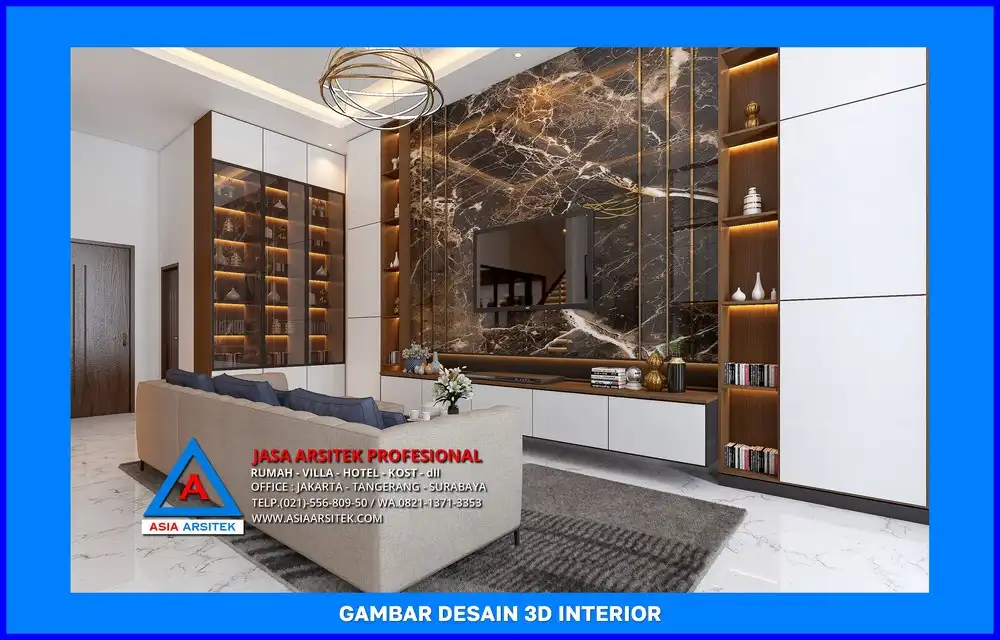 ruang keluarga oleh Jasa Desain Rumah di Pondok Petir Depok, jasa arsitek rumah depok, jasa desain rumah depok, jasa gambar rumah depok