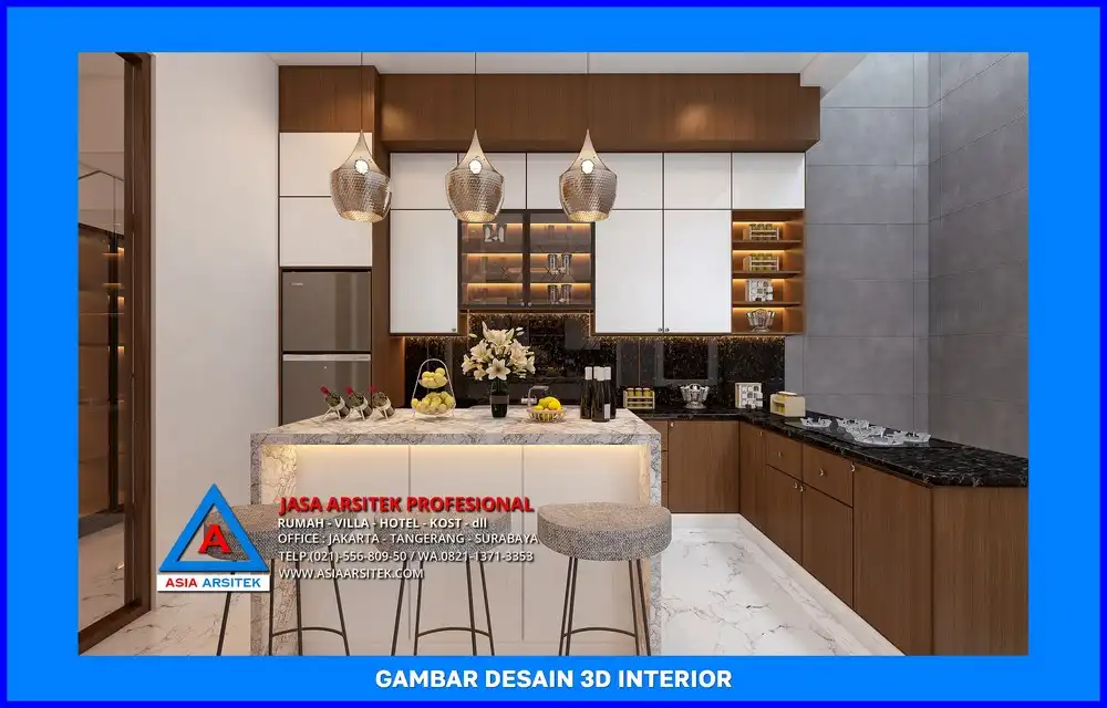 pantry oleh Jasa Desain Rumah di Pondok Petir Depok, jasa arsitek rumah depok, jasa desain rumah depok, jasa gambar rumah depok