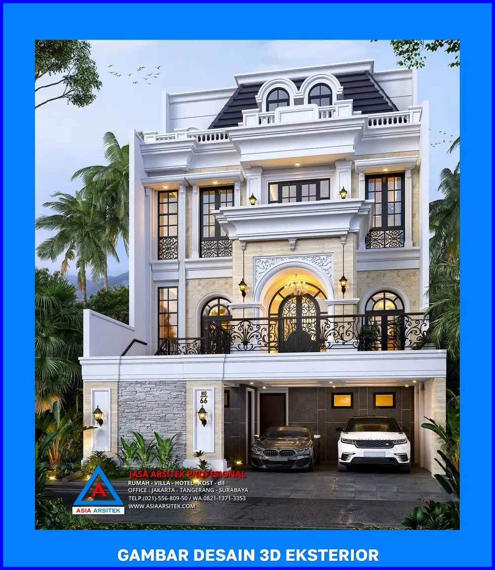 fasad rumah oleh Jasa Desain Rumah di Ratujaya Depok, jasa arsitek rumah depok, jasa desain rumah depok, jasa gambar rumah depok