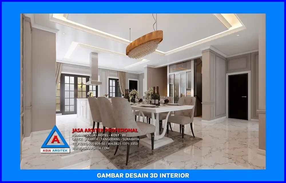 ruang makan oleh Jasa Desain Rumah di Ratujaya Depok, jasa arsitek rumah depok, jasa desain rumah depok, jasa gambar rumah depok