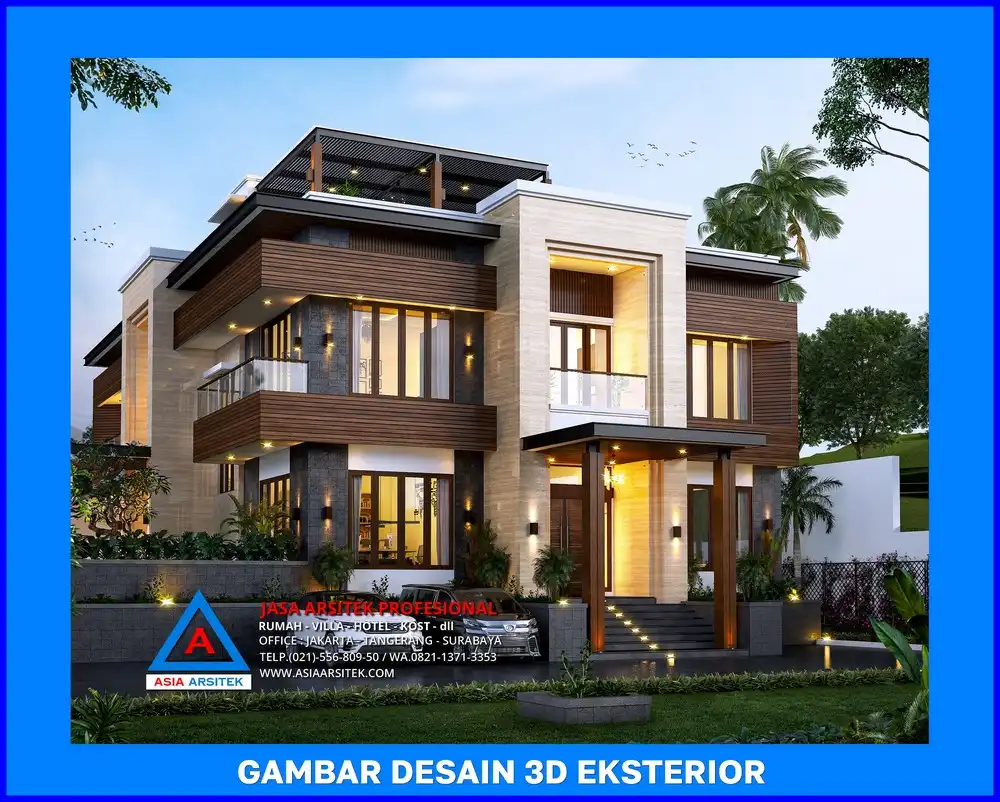 tamapk depan oleh Jasa Desain Rumah di Sawangan Baru Depok, jasa arsitek rumah depok, jasa desain rumah depok, jasa gambar rumah depok