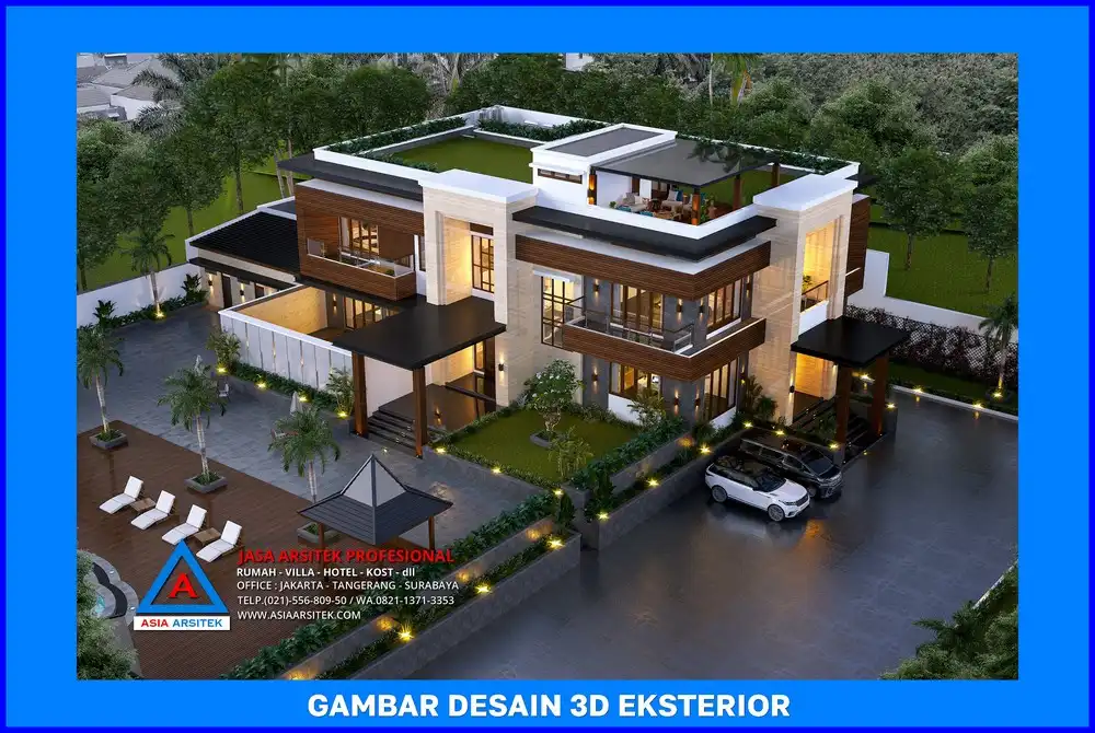tampak atas oleh Jasa Desain Rumah di Sawangan Baru Depok, jasa arsitek rumah depok, jasa desain rumah depok, jasa gambar rumah depok