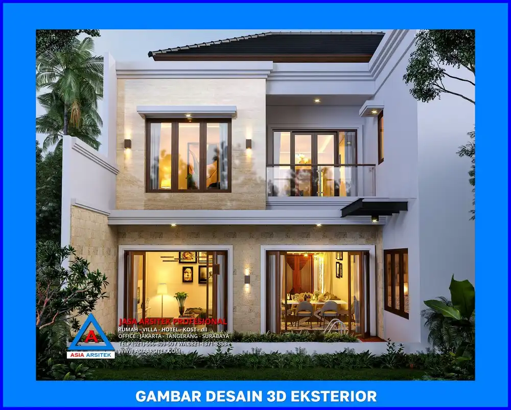 belakang oleh Jasa Desain Rumah di Serua Depok, jasa arsitek rumah depok, jasa desain rumah depok, jasa gambar rumah depok