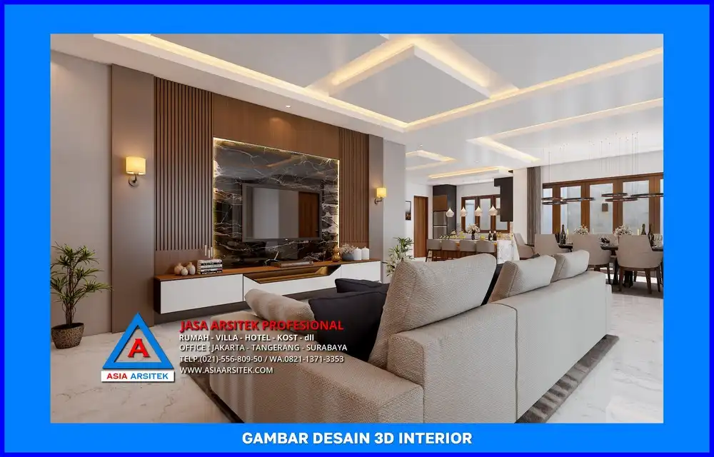 ruang keluarga oleh Jasa Desain Rumah di Sukmajaya Depok, jasa arsitek rumah depok, jasa desain rumah depok, jasa gambar rumah depok