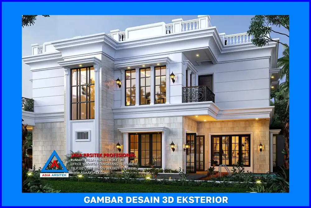 tampak samping rumah oleh Jasa Desain Rumah di Tapos Depok, jasa arsitek rumah depok, jasa desain rumah depok, jasa gambar rumah depok