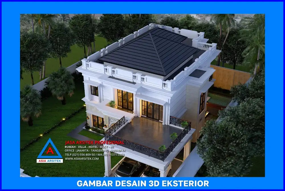 tampak depan oleh Jasa Desain Rumah di Tapos Depok, jasa arsitek rumah depok, jasa desain rumah depok, jasa gambar rumah depok