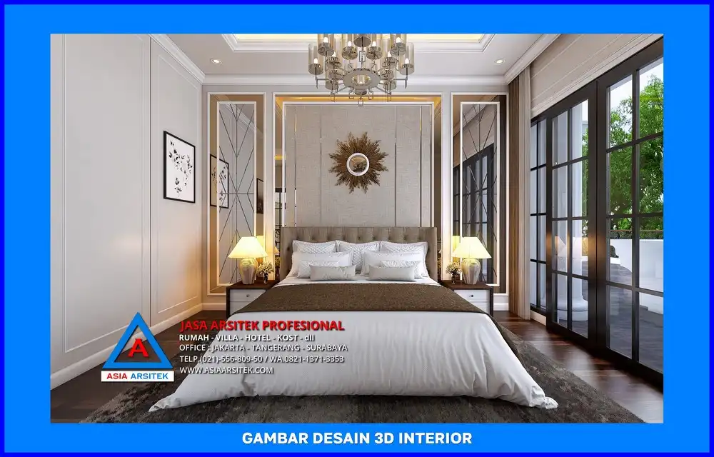 kamar tidur oleh Jasa Desain Rumah di Tapos Depok, jasa arsitek rumah depok, jasa desain rumah depok, jasa gambar rumah depok
