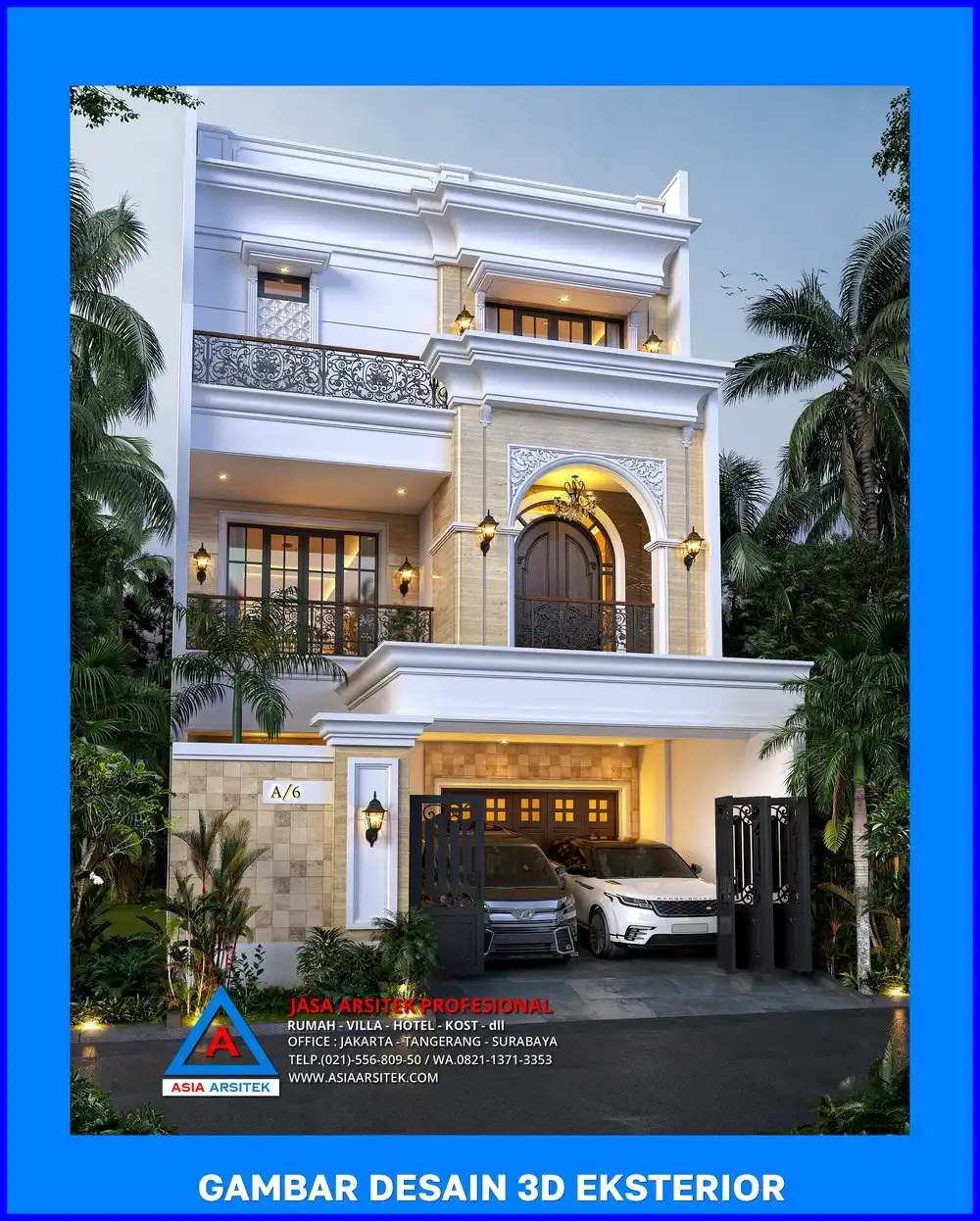 fasad oleh Jasa Desain Rumah di Tirtajaya Depok, jasa arsitek rumah depok, jasa desain rumah depok, jasa gambar rumah depok