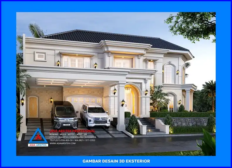 fasad rumah oleh Jasa Design Rumah di Depok, jasa arsitek rumah depok, jasa desain rumah depok, jasa gambar rumah depok