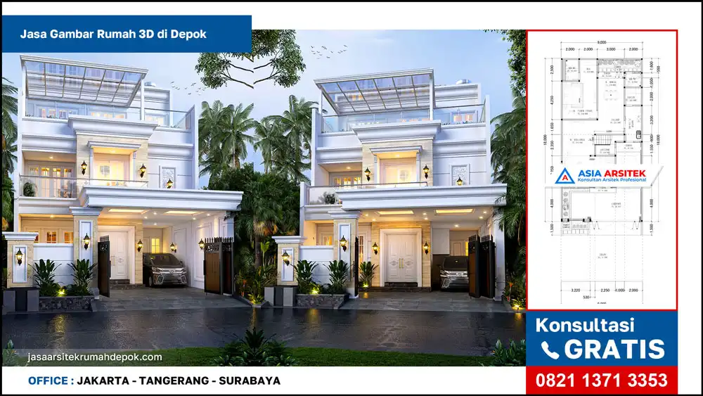 cover oleh Jasa Gambar Rumah 3D di Depok, jasa arsitek rumah depok, jasa desain rumah depok, jasa gambar rumah depok