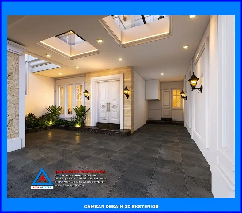 carport oleh Jasa Gambar Rumah 3D di Depok, jasa arsitek rumah depok, jasa desain rumah depok, jasa gambar rumah depok