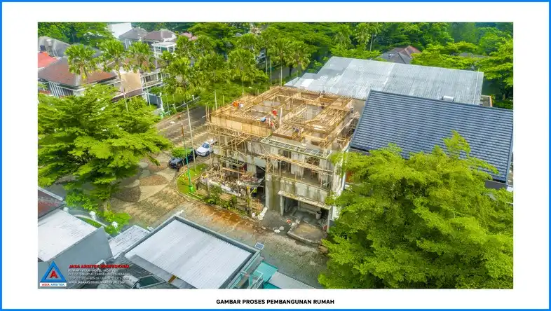 tampak atas pembangunan Kontraktor Rumah Minimalis 2 Lantai, kontraktor rumah, jasa kontraktor, jasa kontraktor rumah, kontraktor bangun rumah, kontraktor rumah mewah, kontraktor bangunan, jasa kontraktor bangunan, kontraktor perumahan