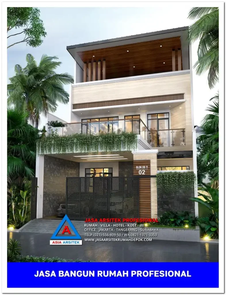 fasad Jasa Bangun Rumah Dengan Desain Minimalis, jasa arsitek rumah, biaya bangun rumah per meter, jasa bangun rumah per meter, kontraktor bangun rumah, jasa bangun rumah borongan, harga bangun rumah per meter