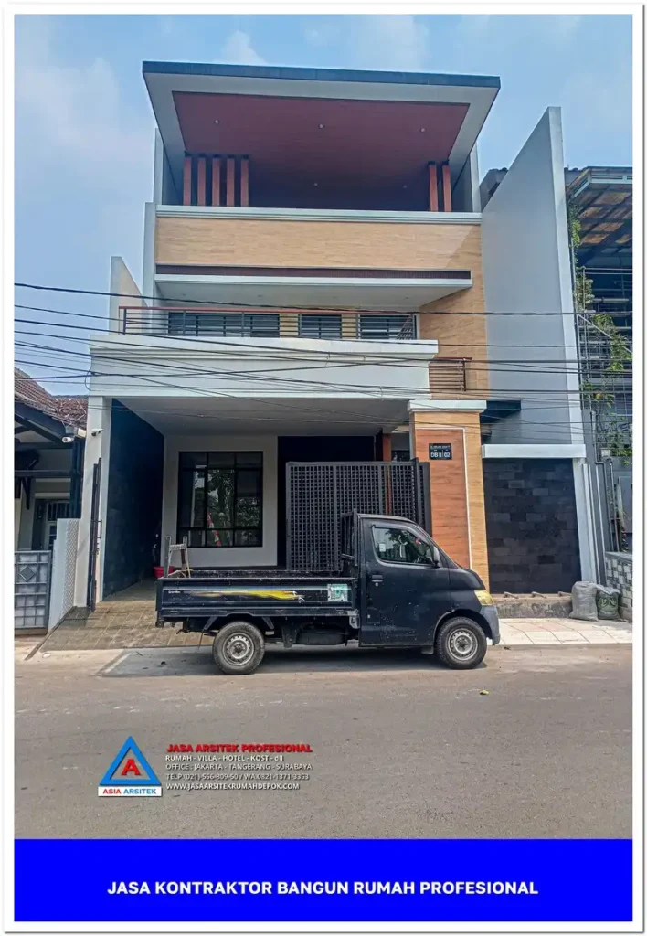 fasad depan bangunan Jasa Bangun Rumah Dengan Desain Minimalis, jasa arsitek rumah, biaya bangun rumah per meter, jasa bangun rumah per meter, kontraktor bangun rumah, jasa bangun rumah borongan, harga bangun rumah per meter