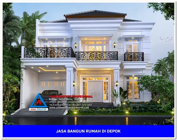 tampak depan Jasa Bangun Rumah Dengan Konsultasi Gratis, jasa arsitek rumah, biaya bangun rumah per meter, jasa bangun rumah per meter, kontraktor bangun rumah, jasa bangun rumah borongan, harga bangun rumah per meter