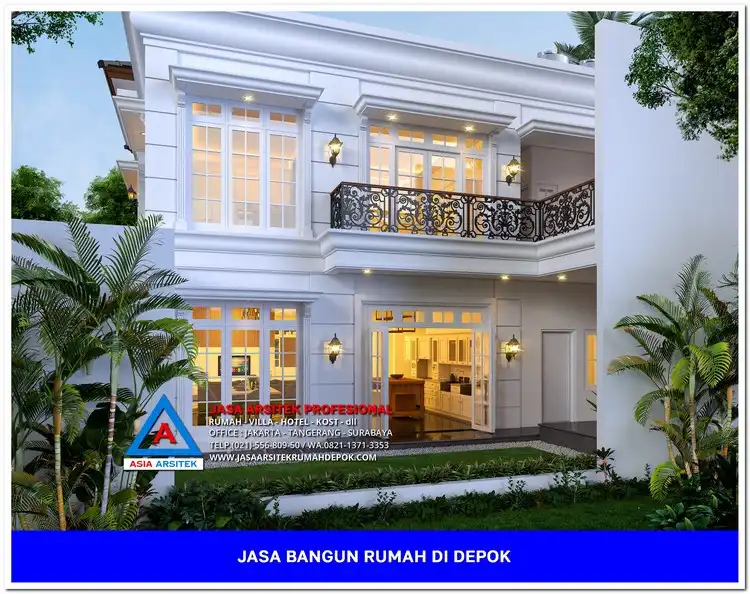 tampak belakang Jasa Bangun Rumah Dengan Konsultasi Gratis, jasa arsitek rumah, biaya bangun rumah per meter, jasa bangun rumah per meter, kontraktor bangun rumah, jasa bangun rumah borongan, harga bangun rumah per meter