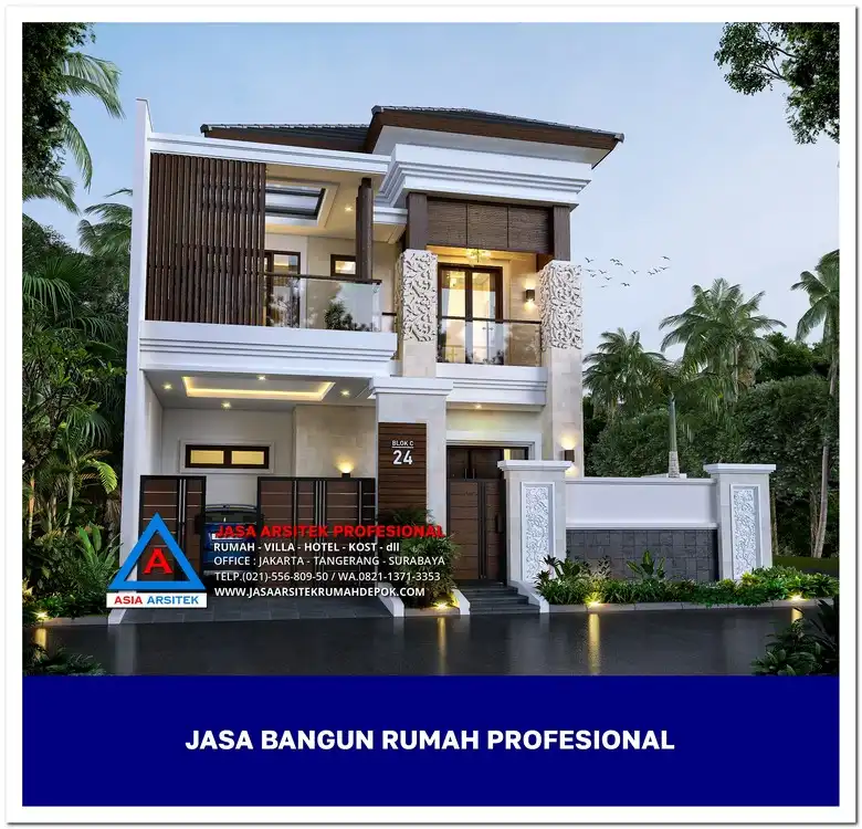 fasad Jasa Bangun Rumah Depok Per Meter Terbaru, jasa arsitek rumah, biaya bangun rumah per meter, jasa bangun rumah per meter, kontraktor bangun rumah, jasa bangun rumah borongan, harga bangun rumah per meter