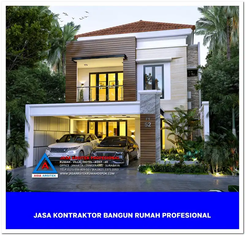 tampak depan Jasa Bangun Rumah Full Renovasi Dan Baru, jasa arsitek rumah, biaya bangun rumah per meter, jasa bangun rumah per meter, kontraktor bangun rumah, jasa bangun rumah borongan, harga bangun rumah per meter
