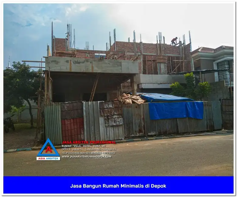 realisasi bangun Jasa Bangun Rumah Minimalis di Depok, jasa arsitek rumah, biaya bangun rumah per meter, jasa bangun rumah per meter, kontraktor bangun rumah, jasa bangun rumah borongan, harga bangun rumah per meter